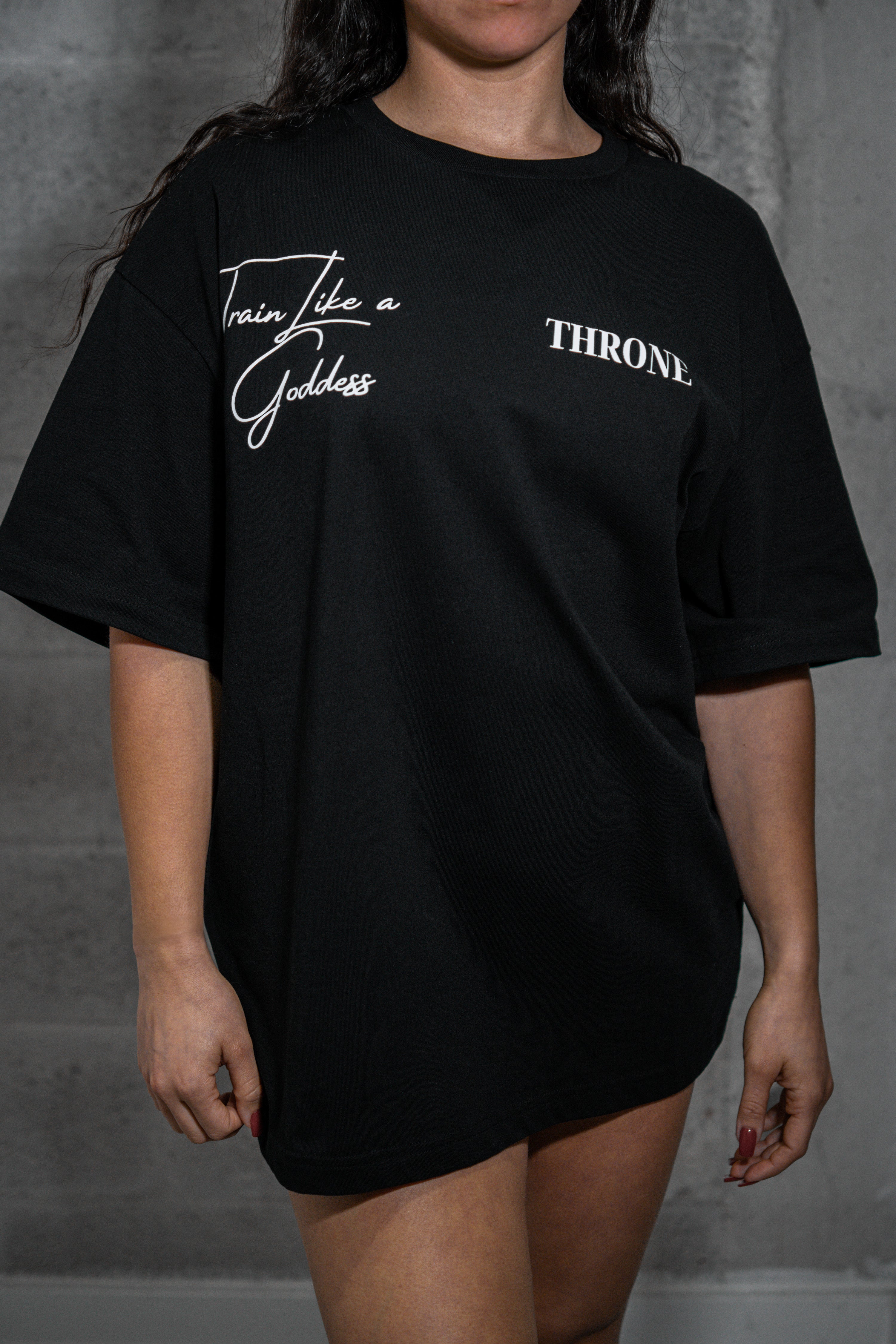 Train Like A Goddess Oversized T-Shirt