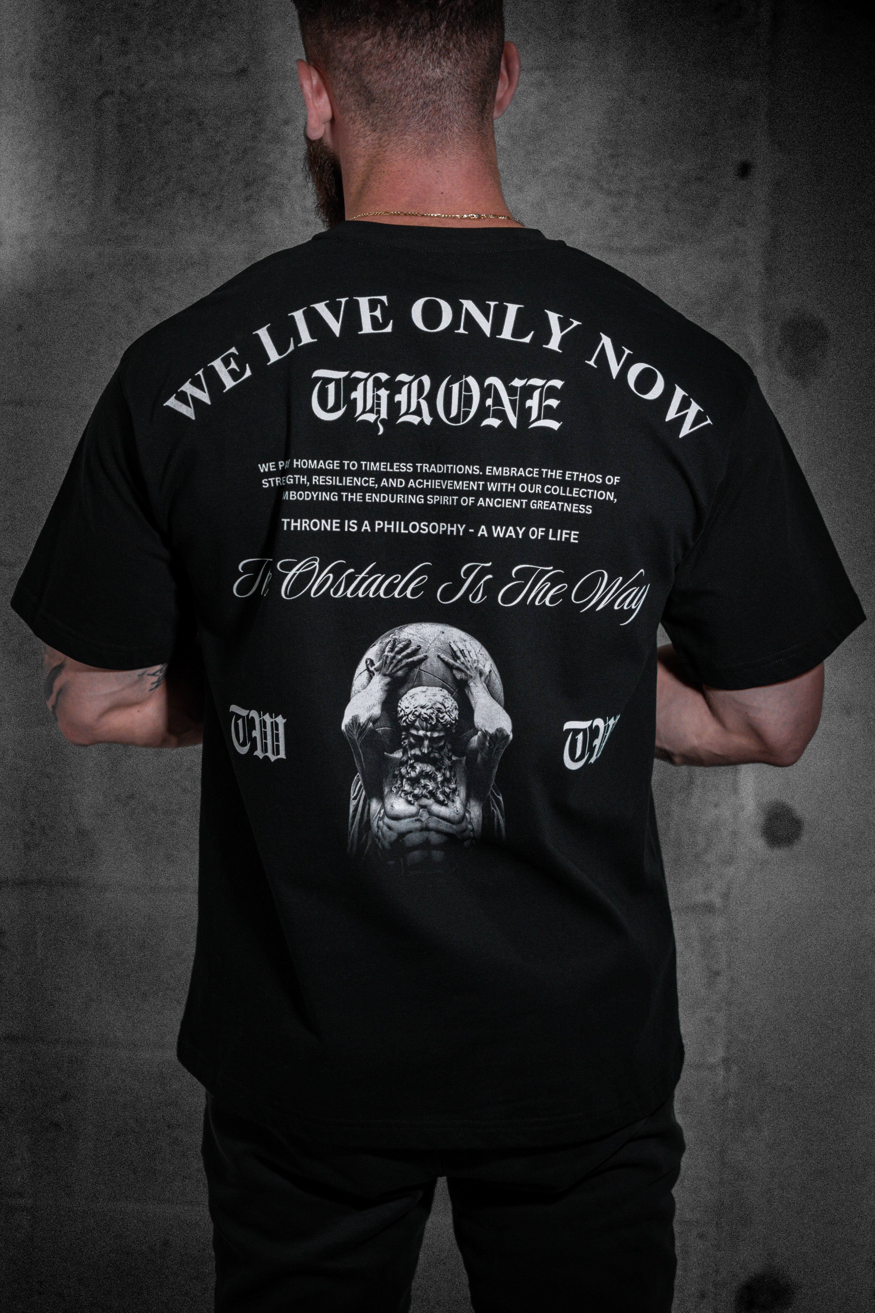 We Live Only Now Oversized God T-Shirt